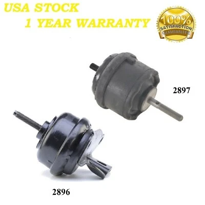 2 件装前置电机和变速器安装 适合 2001 - 2002 年 Oldsmobile Aurora 3.5L 4SPD - 签名 — 第 1/4 张图片