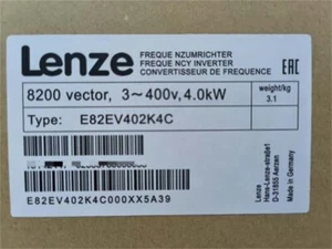 E82EV402K4C NEU LENZE E82EV402_4C Inverter Drives 8200 Vector 4.0kW - Bild 1 von 3