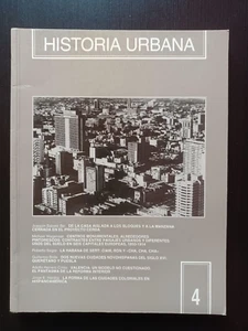 HISTORIA URBANA 4 1997 SABATE BEL WAGENAAR SEGRE + PARIS POSTER GUIDE ENG - Imagen 1 de 5