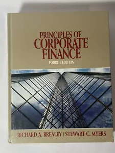 Principles of Corporate Finance Book Hardcover Fourth Edition Brealey Myers - Picture 1 of 4