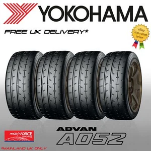 4 x 325 30 R19 105Y 3253019 YOKOHAMA Track Race Road Advan A052 Tyres - Picture 1 of 3
