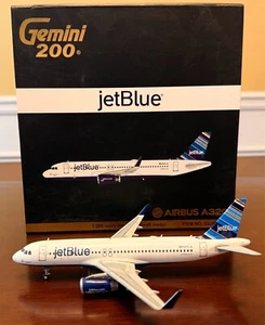 Gemini 200 1/200 G2JBU285 JetBlue Airbus A320 N805JB - BARCODE TAIL - Picture 1 of 10