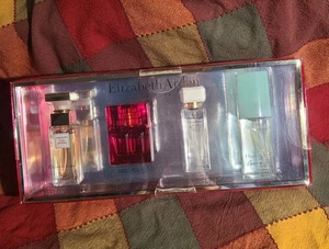 Elizabeth Arden 4pc Perfume Set 5th Avenue Red Door Green Tea White Tea NEW - Bild 1 von 10