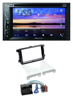 Pioneer Bluetooth 2DIN USB DVD DAB MP3 Autoradio für VW T6 2015-2019 Klavierlack - Bild 1 von 4