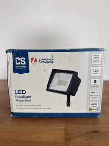 Lithonia 4000-Lumen LED Outdoor Switch-Controlled Floodlight - Picture 1 of 5