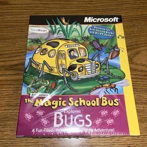 New The Magic School Bus Explores Bugs Windows CDROM NIB 32bit/64bit Windows - Picture 1 of 19