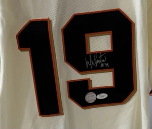 Marco Scutaro Signed 2012 World Series San Francisco Giants Majestic Jersey JSA - Picture 1 of 7
