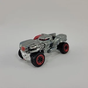 Hot Wheels Character Cars DC Justice League Cyborg Vehicle Silver 1:64 Loose - Picture 1 of 7