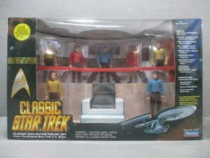 Juego de figuras clásicas Star Trek BRIDGE edición coleccionista Playmates 1993 sellado - Imagen 1 de 10