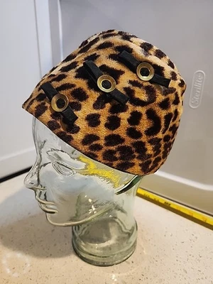 Vintage Faux Leopard Hat Womens - Image 1 of 4