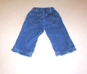 Infant Girl's Lee Riders Bootcut Blue Denim Cotton Jeans 18 Months - Picture 1 of 2