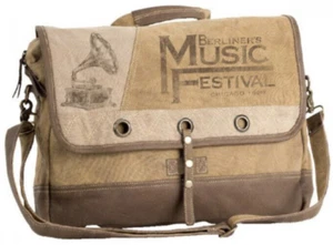 Berliners Music Festival Chicago Cross Body Messenger Bag By Clea Ray - Picture 1 of 11