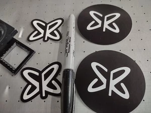 2X Sears Rehbock (SR) Atom Schmetterling Kamera AUFKLEBER AUFKLEBER TLS (Auto 1.4 28) - Bild 1 von 12