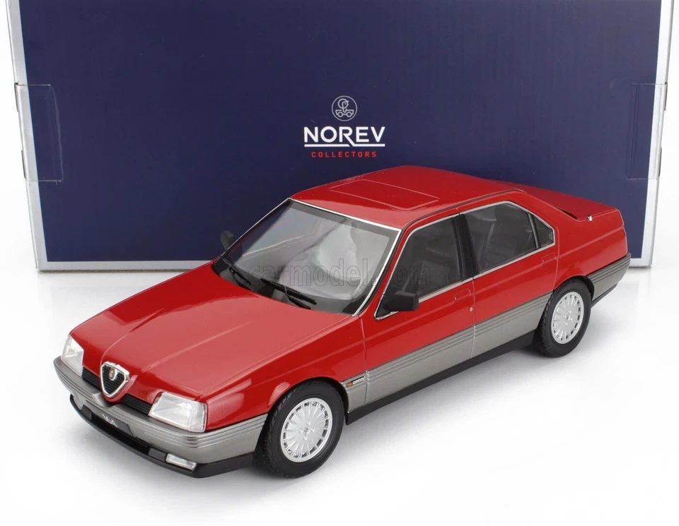 NOREV 187866 Alfa Romeo 164 1991 Rosso Alfa 1/18