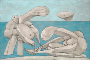 Pablo Picasso: On the Beach 22x30 Archival Quality Fine Art Print - Picture 1 of 1