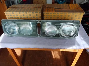Mercedes w123 headlight Hella NEW euro headlamps headlights - Bild 1 von 17
