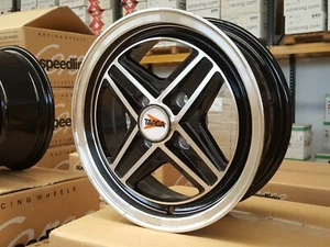 4 LLANTAS/WHEEL/CERCHI TARGA 13x5 4x98 ET +20 NEGRA/black - Imagen 1 de 5