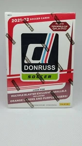 2021-22 Panini Donruss Soccer Road To Qatar Blaster Box Factory Sealed - Picture 1 of 1