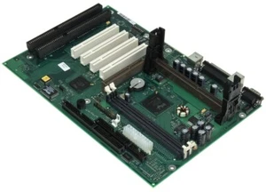 Motherboard Fujitsu D1156-A10 GS1 SLOT1 2x Sdram 2x Isa 4x PCI AGP - Picture 1 of 2