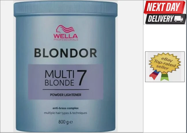 Wella Blondor Multi Blonde 800g Hair Bleach Powder - Professional Lightener - image 1 of 1