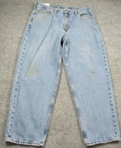 Levis 560 Jeans Mens 38x30 Comfort Fit Loose Baggy 90s Y2K Distressed - Picture 1 of 18