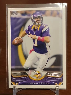 2013 Topps Christian Ponder Minnesota Vikings #328 - Image 1 of 2
