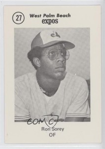 1975 Sussman West Palm Beach Expos Ron Sorey #27