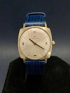 Vintage Hamilton Boatswain III with 10K RGP Bezel Mechanical Watch - Working - Picture 1 of 18