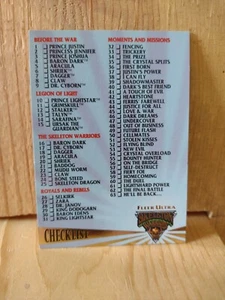 1995 Fleer Ultra: Skeleton Wars: #100 Checkliste MC3 - Bild 1 von 2