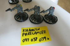 MAGE KNIGHT REBELLION 037 038 039 KHAMSIN FREELANCER SET / LOT OF 3 PIECES
