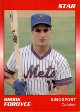 1989 Star #191 Brook Fordyce Kingsport Mets