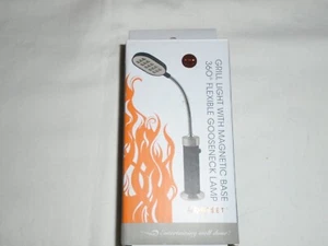 Outset #66620 Grill Light with Magnetic Base Flexible Gooseneck Lamp - NEW. - Picture 1 of 1