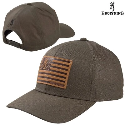 Gorra parche bandera Browning Co. EE. UU. - Loden Foto 1 de 3