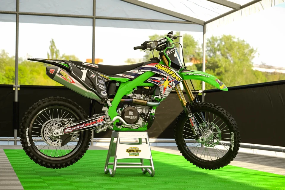 Kit gráfico Splitfire Pro Circuit 1999 Kawasaki Foto 1 de 4