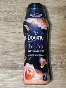 Downy Infusions in-Wash Scent Booster Beads Bliss Sparkling Amber & Rose 20.1 Oz - Picture 1 of 2