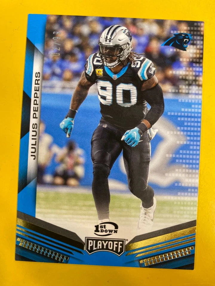 D57089  2019 Playoff 1st Down #162 Julius Peppers #02/99 - Image 1 of 1