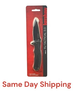 Kershaw RJ Tactical Liner A/O Folding Knife 3" Steel Blade GFN Handle - 1987 3.0 - Image 1 of 4