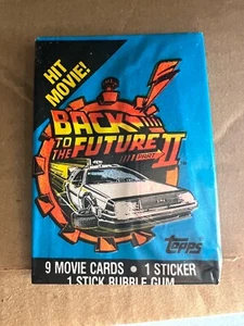 Trading Cards Topps Back to the Future II (Movie) Trading Card Pack - Imagen 1 de 1