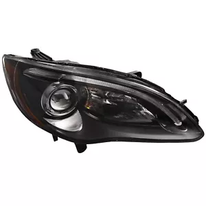 Faro halógeno negro derecho 4 puertas/conv para Chrysler 200 modelo S 2011-2014 - Imagen 1 de 8