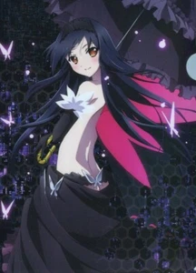 cartella archivio trasparente Accel World anime Kuroyukihime principessa neve nera - Foto 1 di 2