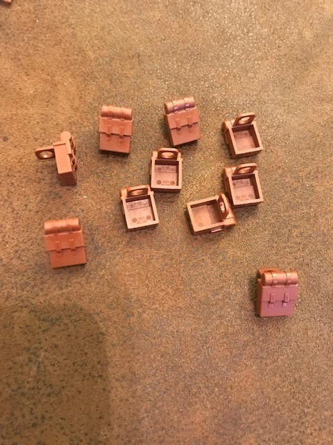 Lego Pirata y Guardia Imperial Mochila Marrón Rojizo x10 Foto 1 de 1