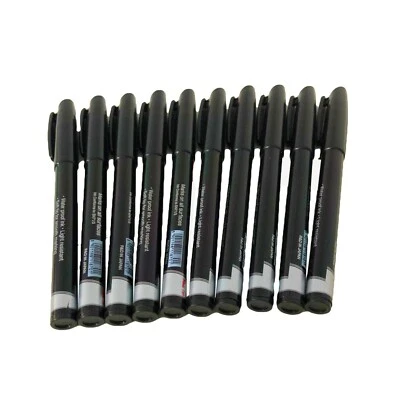 MOTOR TRADE PARTS Fine Tip Permanent Marker Pen Waterproof X10