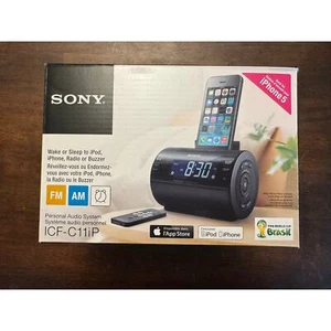 Sony Personal Audio System ICF-C11iP Dream Machine iPod NIB - Picture 1 of 5