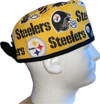 NFL Pittsburgh Steelers Classic Scrub Hat Chemo Cap - Image 1 of 4