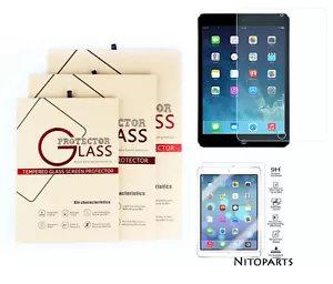 Tempered Glass Screen Protector For iPad 10.2 9.7 7th 5th 6th Air Pro Mini 2 3 4 - Picture 1 of 7