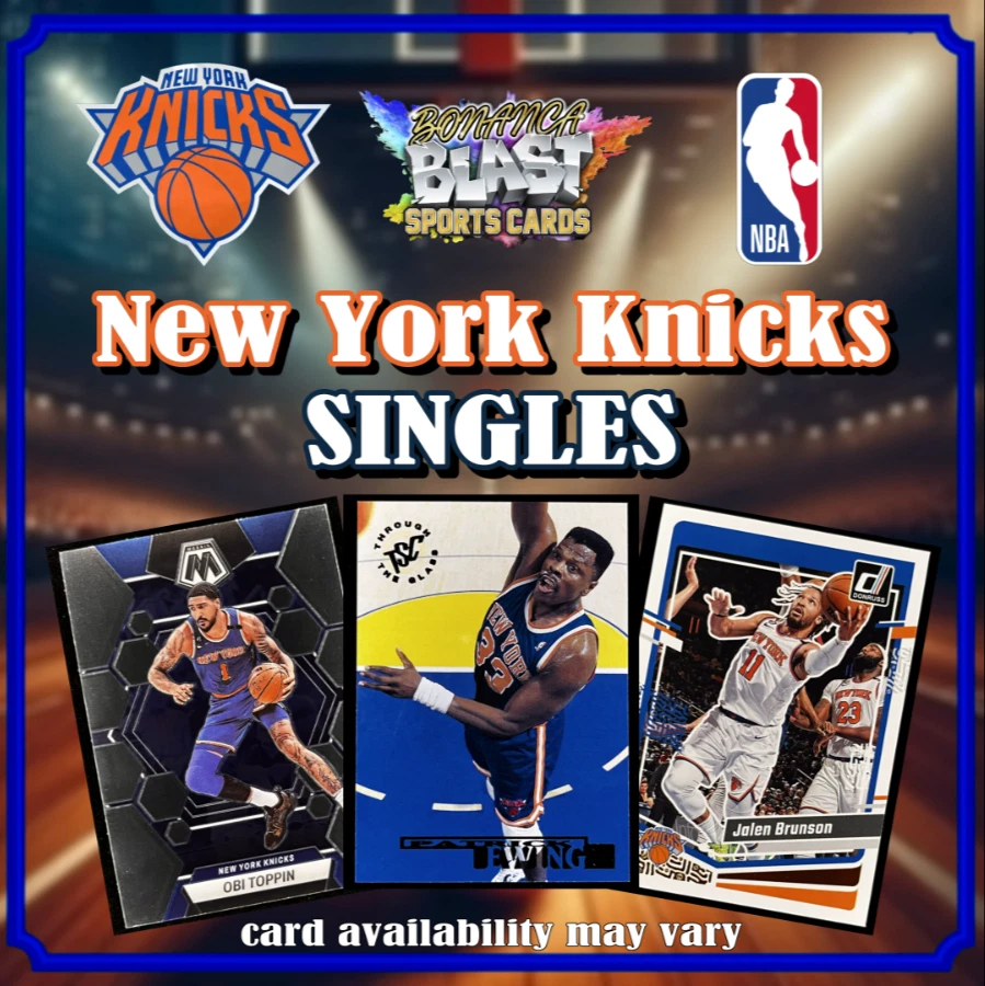 SINGLES NEW YORK KNICKS ~ Vários jogadores e anos ~ Descontos por volume! - Imagem 1 de 1