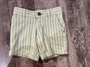 Cat & Jack Boys Flat Front Shorts Green Size 4 - Picture 1 of 3