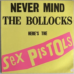 SEX PISTOLS NEVER MIND THE BOLLOCKS VINYL LP BELSEN SLEEVE 1985 NEAR MINT - Foto 1 di 13