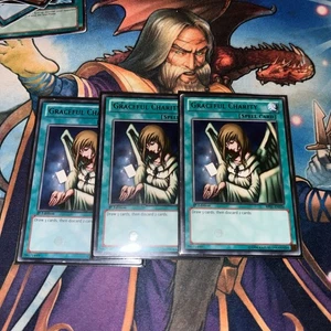 BP01-DE036 3x Anmutige Nächstenliebe Schwarz Rare 1. Auflage VLP Yugioh Karte - Bild 1 von 1