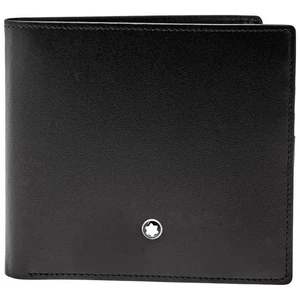 Montblanc Meisterstuck 8 CC Black Leather Wallet 7163 198310 - Picture 1 of 11